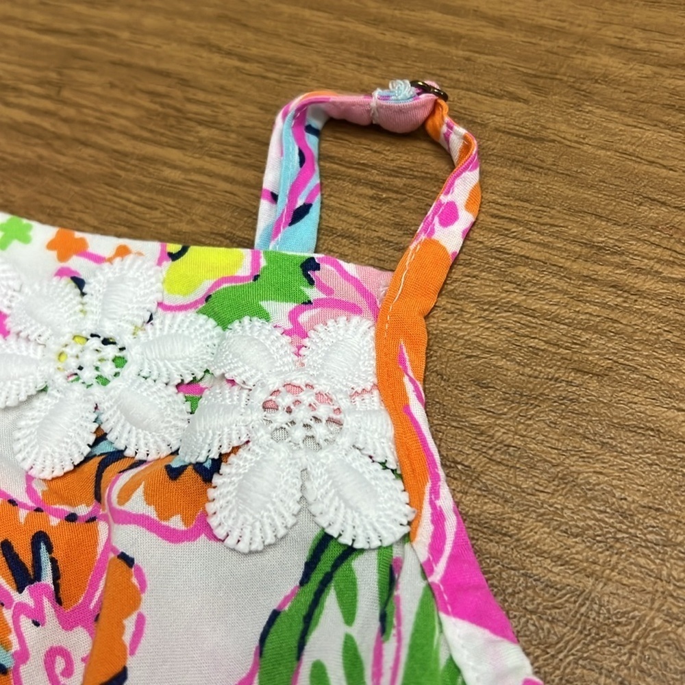 Lilly Pulitzer for Target shirt romper size L 10/12 - Picture 5 of 8